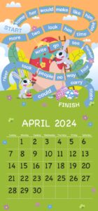 April 2024 calendar