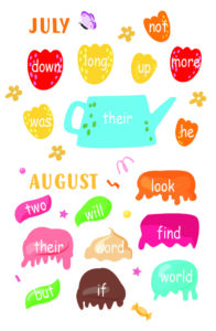 Jul-Aug Fun Sight Calendar