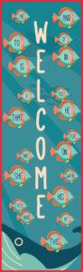 Ocean Theme Phonics Door Banner