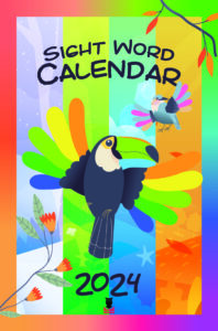 Online Bird Theme Sight Word Calendar.