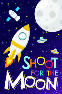 Space Theme Sight Word Phonics Poster