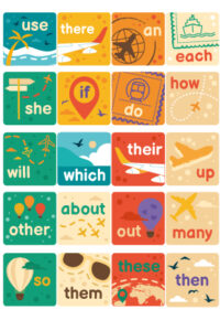 Sight Word Stickers Sheet